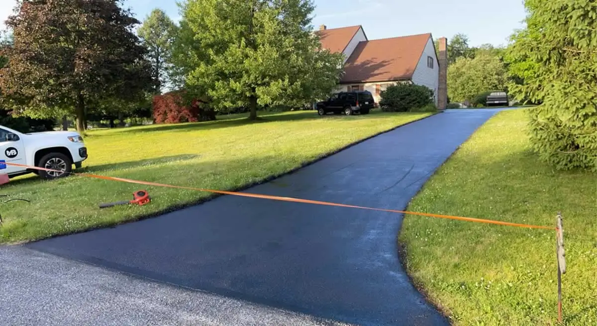 Asphalt Paving for a residential driveway in Columbus, Ohio Asphalt Paving for a residential driveway in Columbus, Ohio