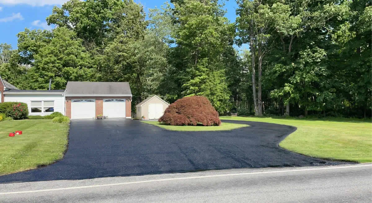 Asphalt Paving for a residential driveway in Columbus, Ohio Asphalt Paving for a residential driveway in Columbus, Ohio